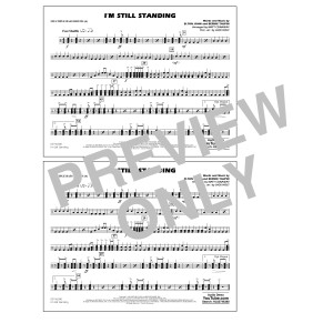 I'm Still Standing (arr. Matt Conaway and Jack Holt) - Multiple Bass Drums