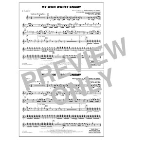 My Own Worst Enemy (arr. Matt Conaway) - Bb Clarinet