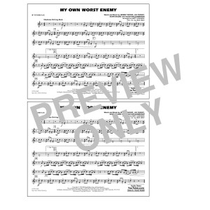 My Own Worst Enemy (arr. Matt Conaway) - Bb Tenor Sax