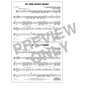 My Own Worst Enemy (arr. Matt Conaway) - 2nd Bb Trumpet