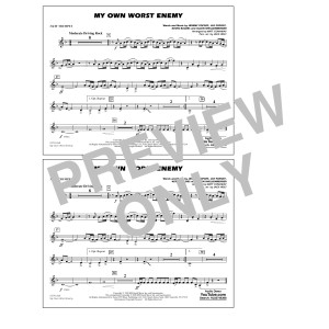 My Own Worst Enemy (arr. Matt Conaway) - 3rd Bb Trumpet