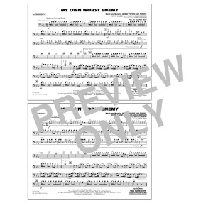 My Own Worst Enemy (arr. Matt Conaway) - 1st Trombone