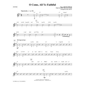 O Come, All Ye Faithful (arr. Mac Huff) - Guitar