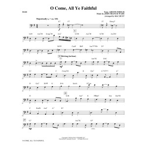 O Come, All Ye Faithful (arr. Mac Huff) - Bass