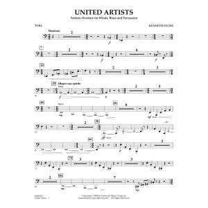 United Artists (Fanfare Overture for Winds, Brass and Percussion) - Tuba