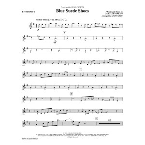 Blue Suede Shoes (arr. Kirby Shaw) - Bb Trumpet 1