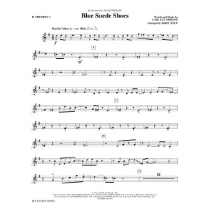 Blue Suede Shoes (arr. Kirby Shaw) - Bb Trumpet 2