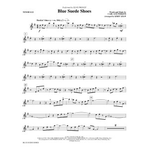 Blue Suede Shoes (arr. Kirby Shaw) - Bb Tenor Saxophone
