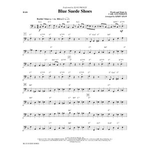 Blue Suede Shoes (arr. Kirby Shaw) - Bass