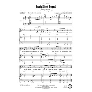 Beauty School Dropout (from Grease) (arr. Mac Huff)