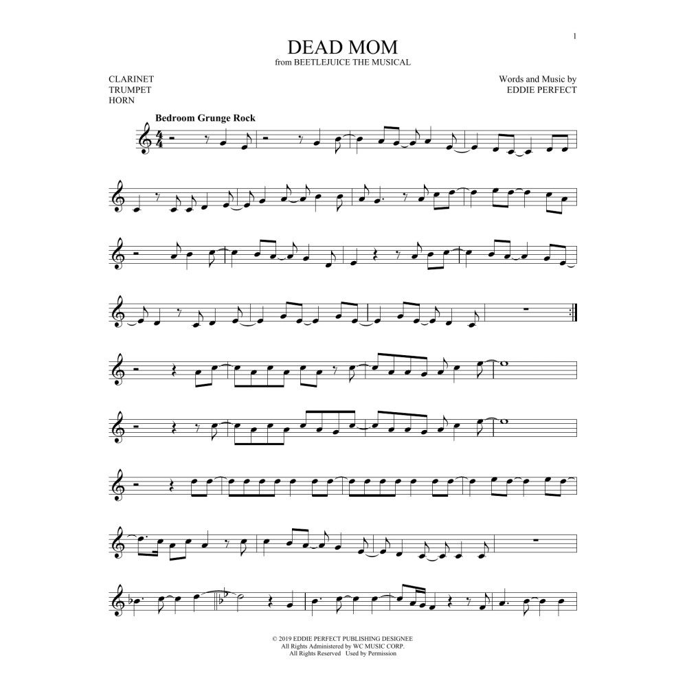 Dead Mom (from Beetlejuice The Musical)