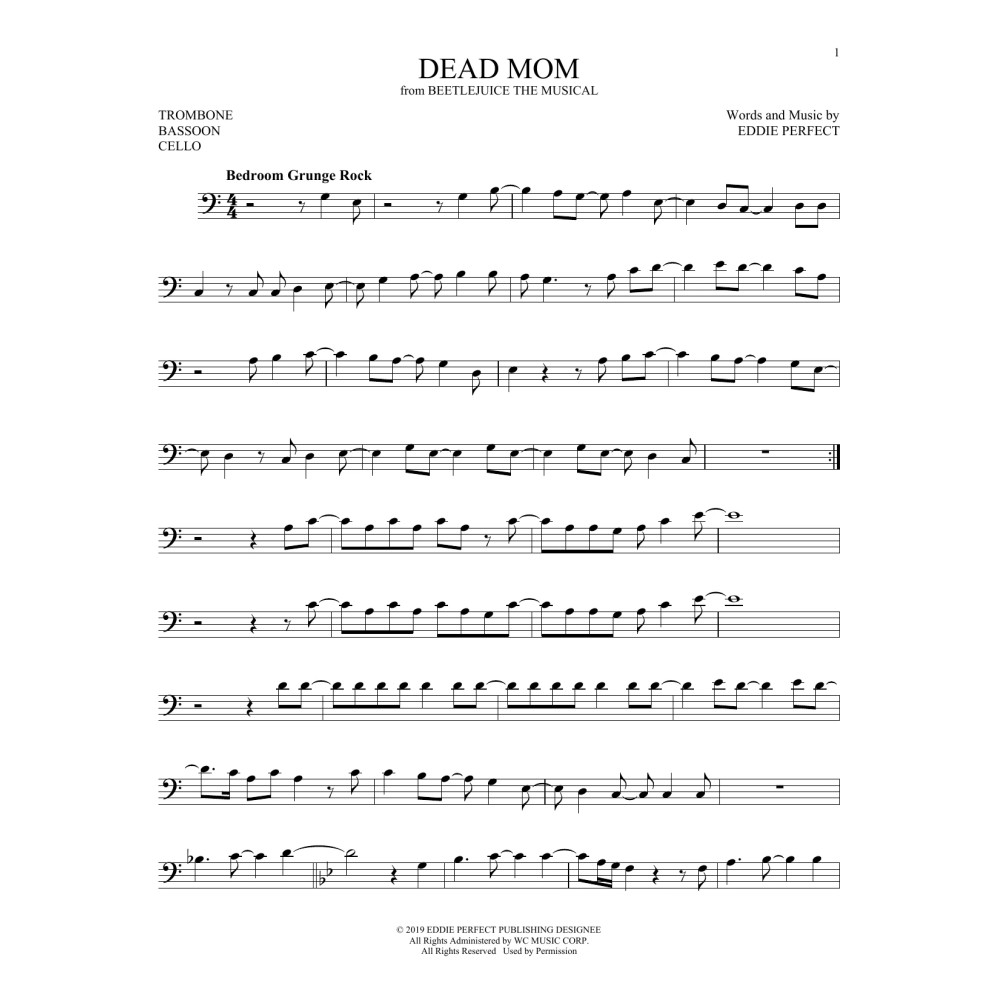 Dead Mom (from Beetlejuice The Musical)