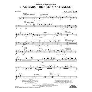 Soundtrack Highlights from Star Wars: The Rise of Skywalker - Piccolo