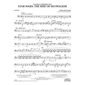 Soundtrack Highlights from Star Wars: The Rise of Skywalker - Bassoon