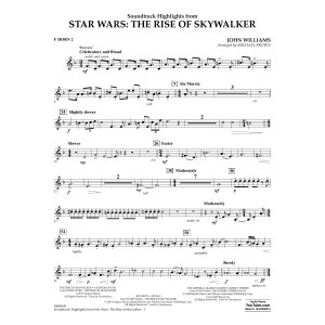 Soundtrack Highlights from Star Wars: The Rise of Skywalker - F Horn 2