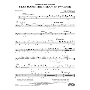 Soundtrack Highlights from Star Wars: The Rise of Skywalker - Trombone 1