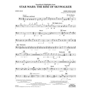Soundtrack Highlights from Star Wars: The Rise of Skywalker - String Bass