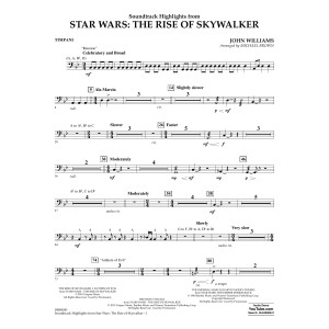 Soundtrack Highlights from Star Wars: The Rise of Skywalker - Timpani