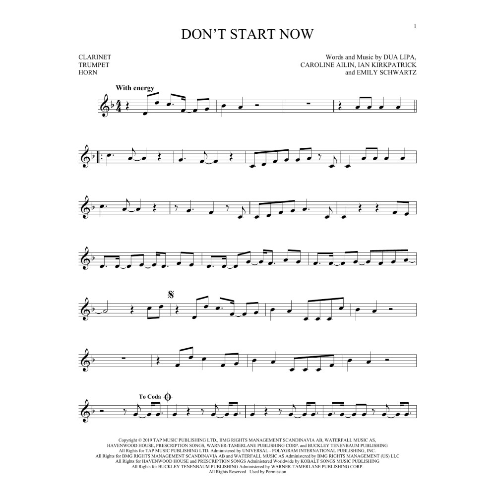 Don't Start Now