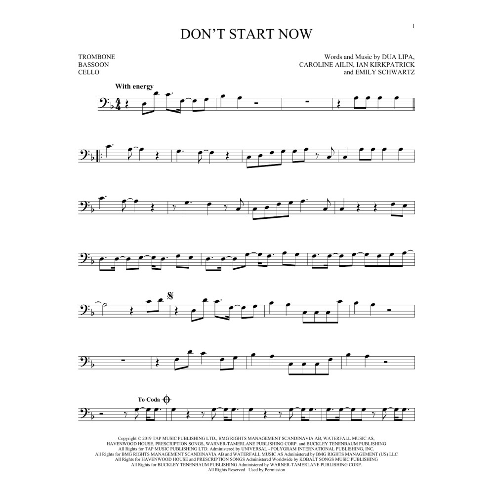 Don't Start Now