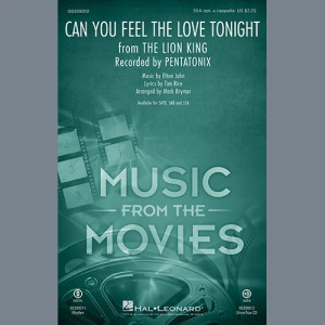 Can You Feel The Love Tonight (from The Lion King) (arr. Mark Brymer)