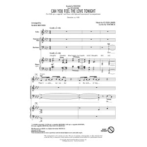 Can You Feel The Love Tonight (from The Lion King) (arr. Mark Brymer)