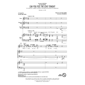 Can You Feel The Love Tonight (from The Lion King) (arr. Mark Brymer)