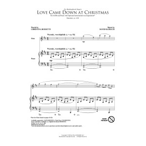 Love Came Down At Christmas