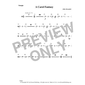 A Carol Fantasy - Triangle
