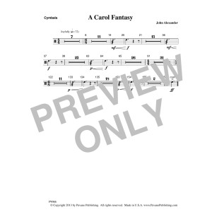 A Carol Fantasy - Cymbals