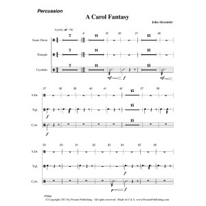 A Carol Fantasy - Percussion