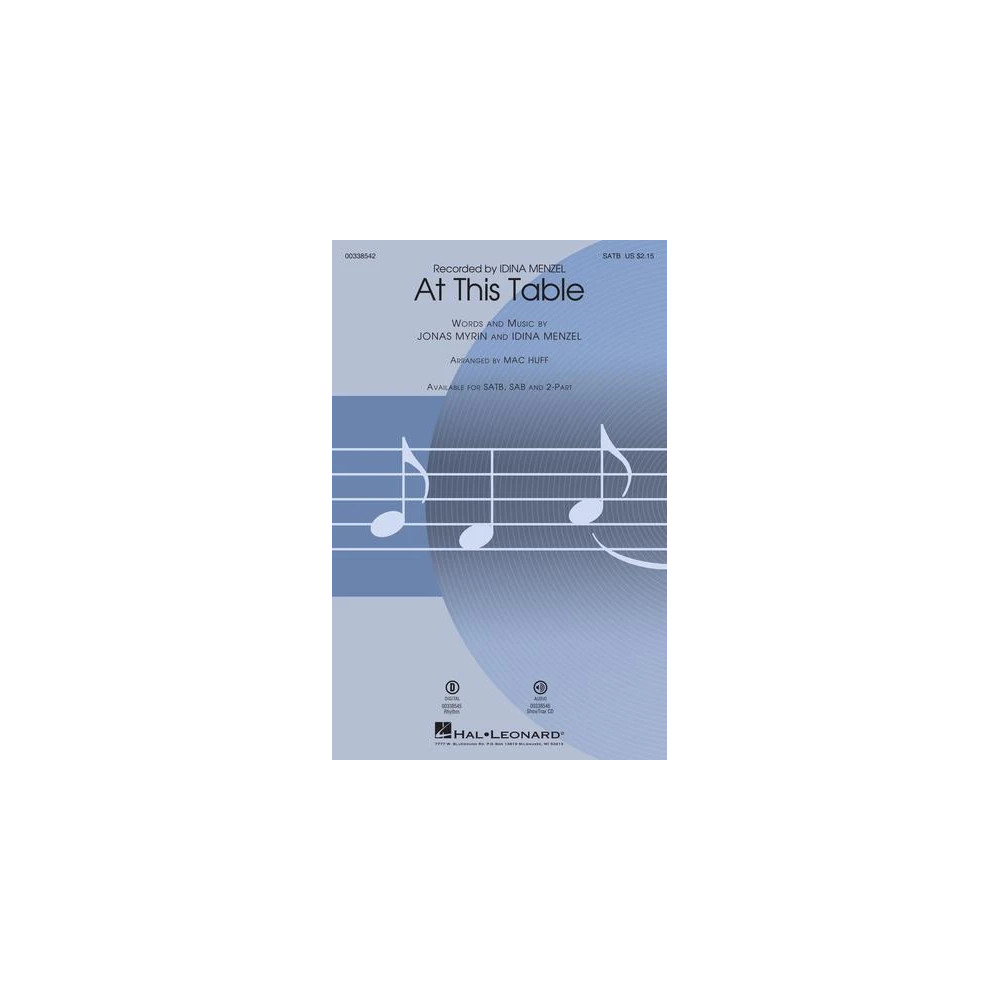 At This Table (arr. Mac Huff) - Bass