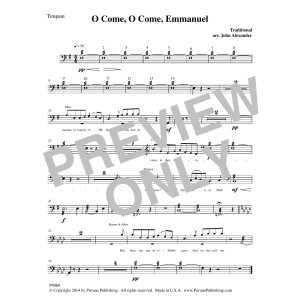 O Come, O Come Emmanuel - Timpani