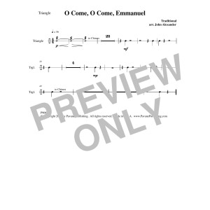 O Come, O Come Emmanuel - Triangle