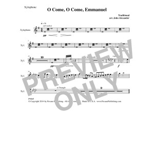 O Come, O Come Emmanuel - Xylophone