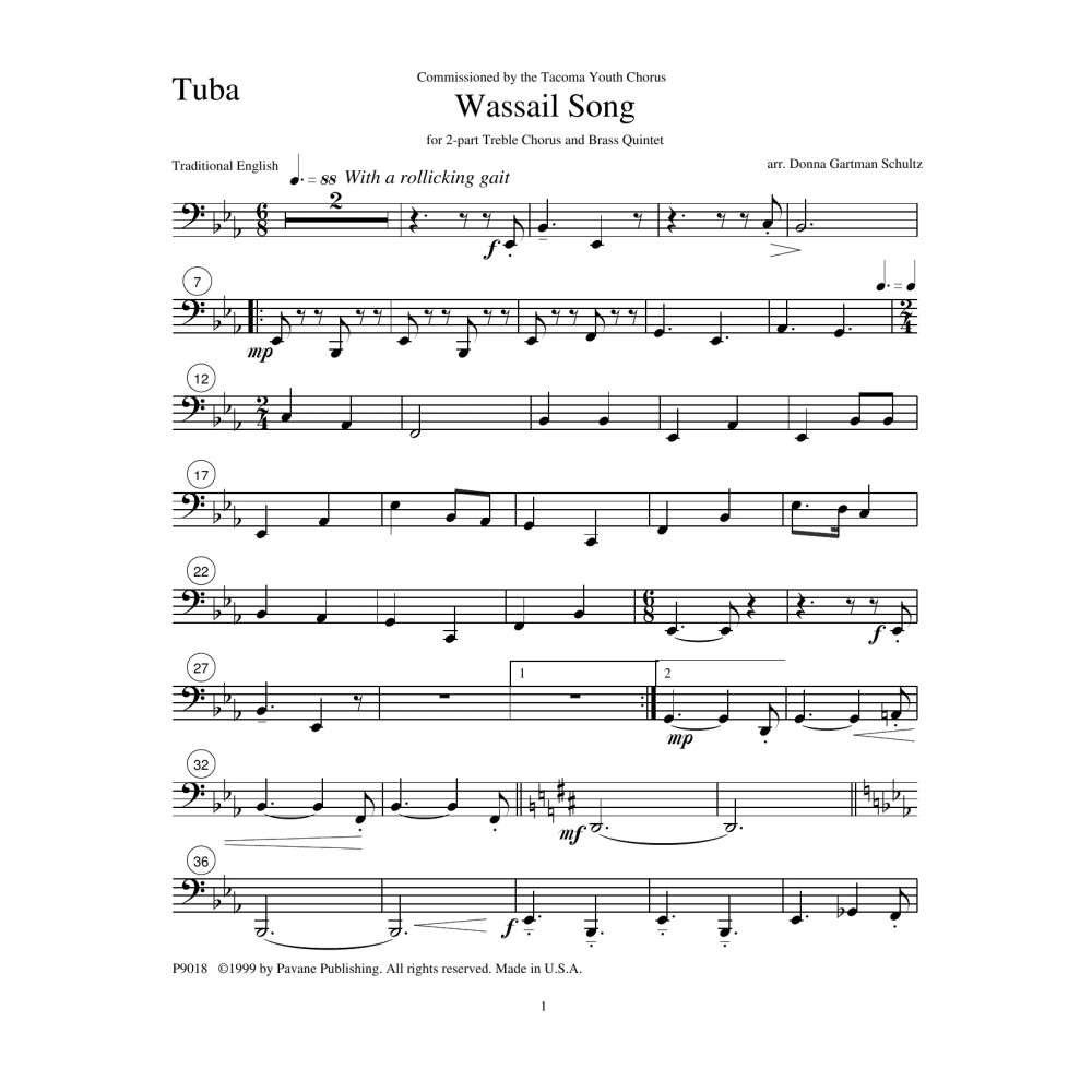 Wassail Song - Tuba