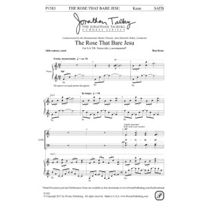 The Rose that Bare Jesu - Cello