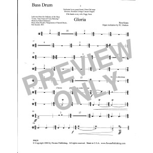 Gloria - Bass Drum