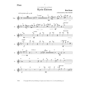 American Mass (Chamber Orchestra) (arr. John Gerhold) - Flute