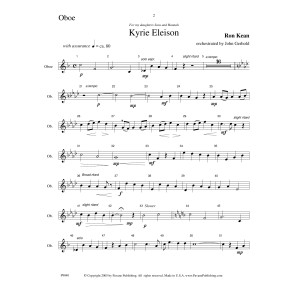 American Mass (Chamber Orchestra) (arr. John Gerhold) - Oboe