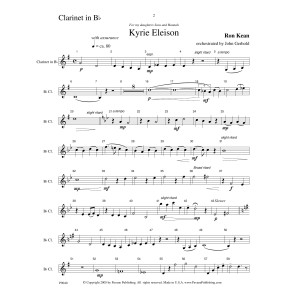 American Mass (Chamber Orchestra) (arr. John Gerhold) - Clarinet in Bb