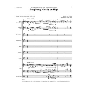 Ding Dong Merrily on High - Full Score