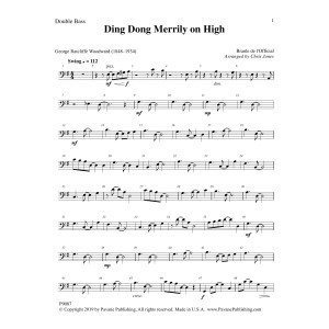 Ding Dong Merrily on High - Double Bass