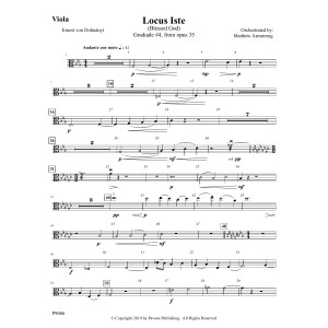 Locus Iste - Viola