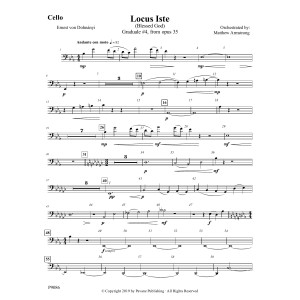 Locus Iste - Cello