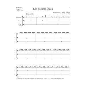 Los Pollitos Dicen - Percussion