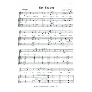 Sim Shalom (Grant Us Peace)