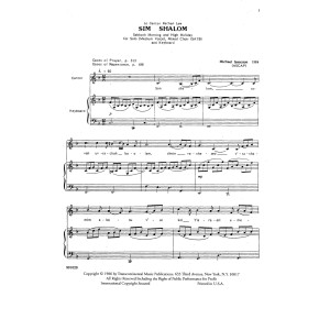 Sim Shalom (Grant Us Peace)