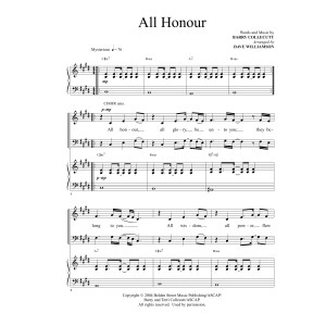 All Honour (arr. Dave Williamson)