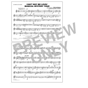 Can't Buy Me Love/Magical Mystery Tour (arr. Richard L. Saucedo) - Bb Horn/Flugelhorn